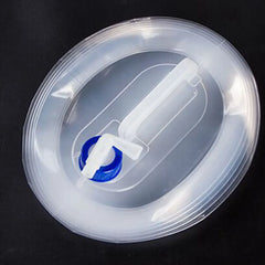 réserve d'eau pliable remplie