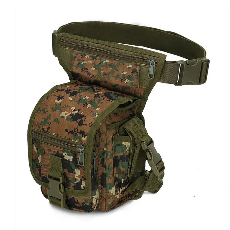 sac de jambe tactique militaire fermeture éclair