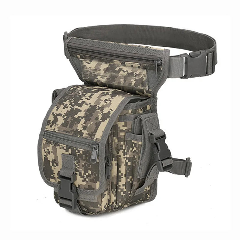 sac de jambe tactique militaire coloris noir
