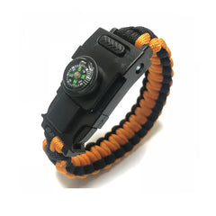 bracelet paracorde de survie tressage détaillé