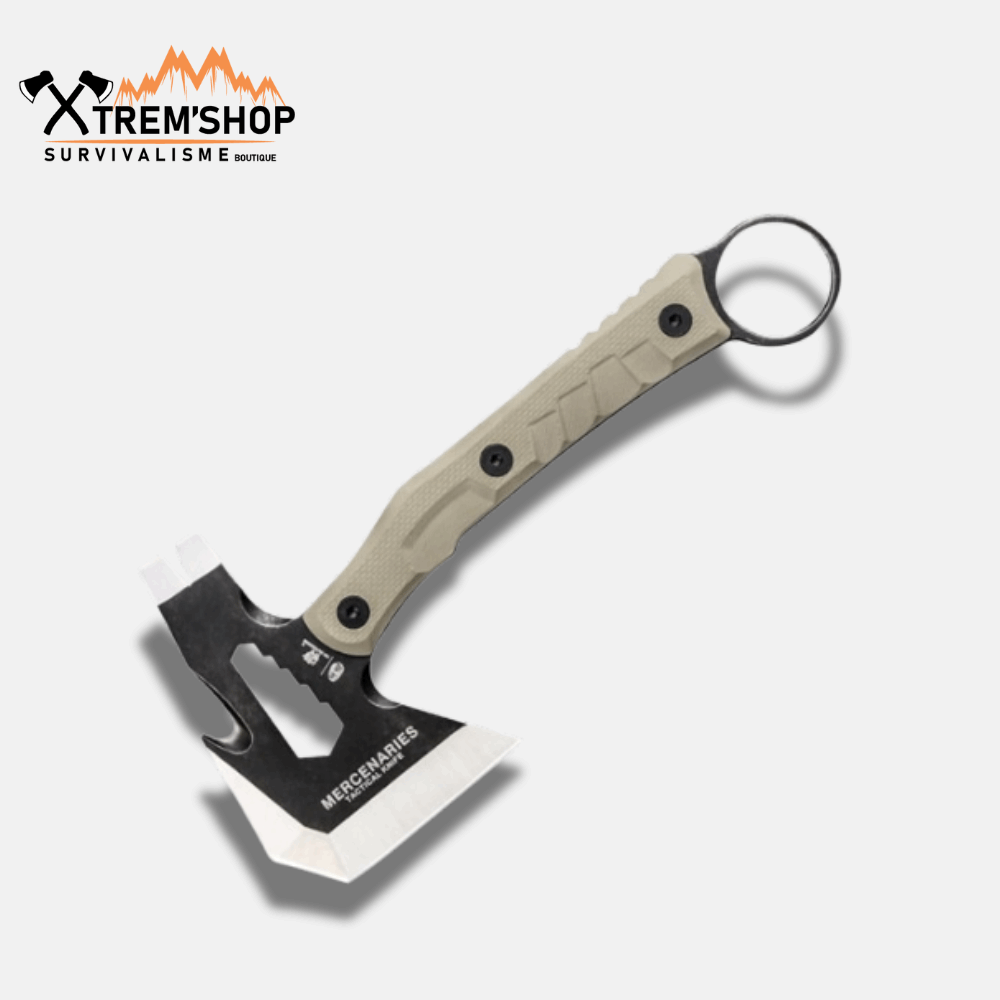 hache de survie portable hx vue de face