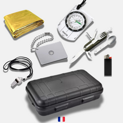 Kit de survie complet avec sac de transport