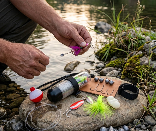 kit de pêche 25 pièces contenu détaillé