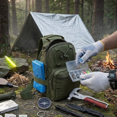 kit de survie 14 en 1 hero premium fond sombre