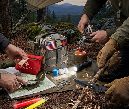 Kit de survie voyage en situation déplacement