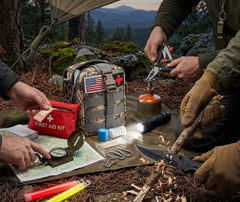 Kit de survie voyage en situation déplacement