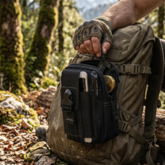 Kit de survie de poche Noir