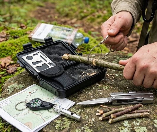 Kit de survie débutant en situation outdoor