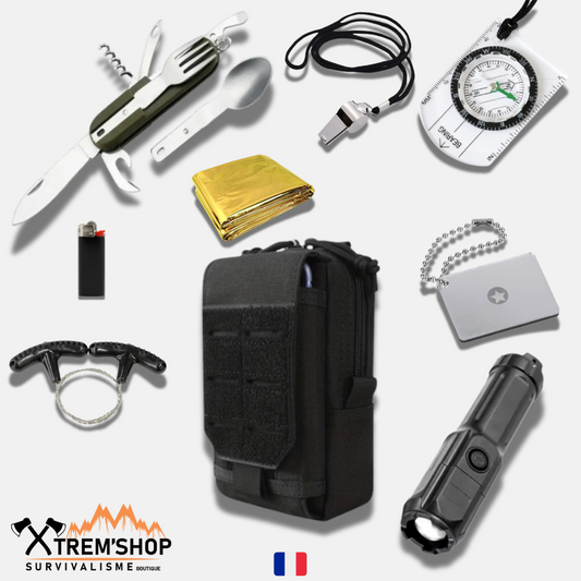 Kit de survie randonneur complet