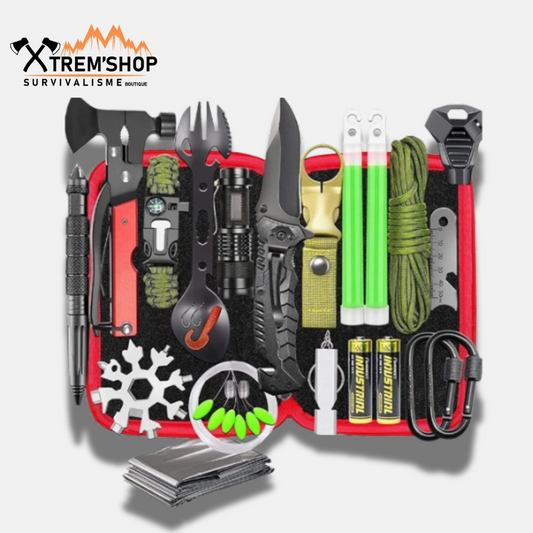 Kit de survie outdoor complet