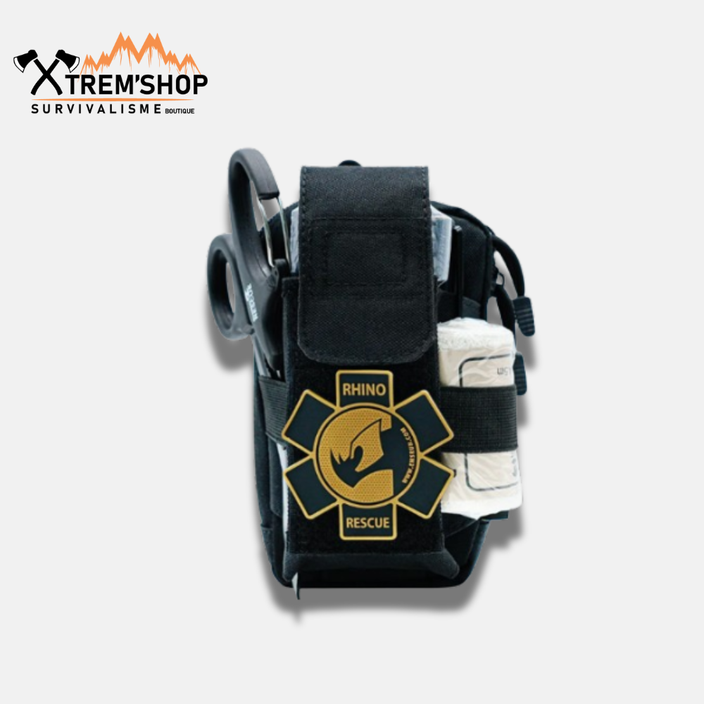 mini trousse de secours tactique vue de face