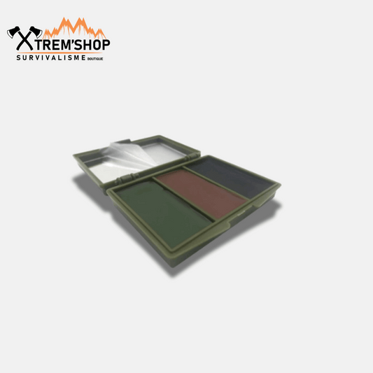palette de maquillage militaire vue de face