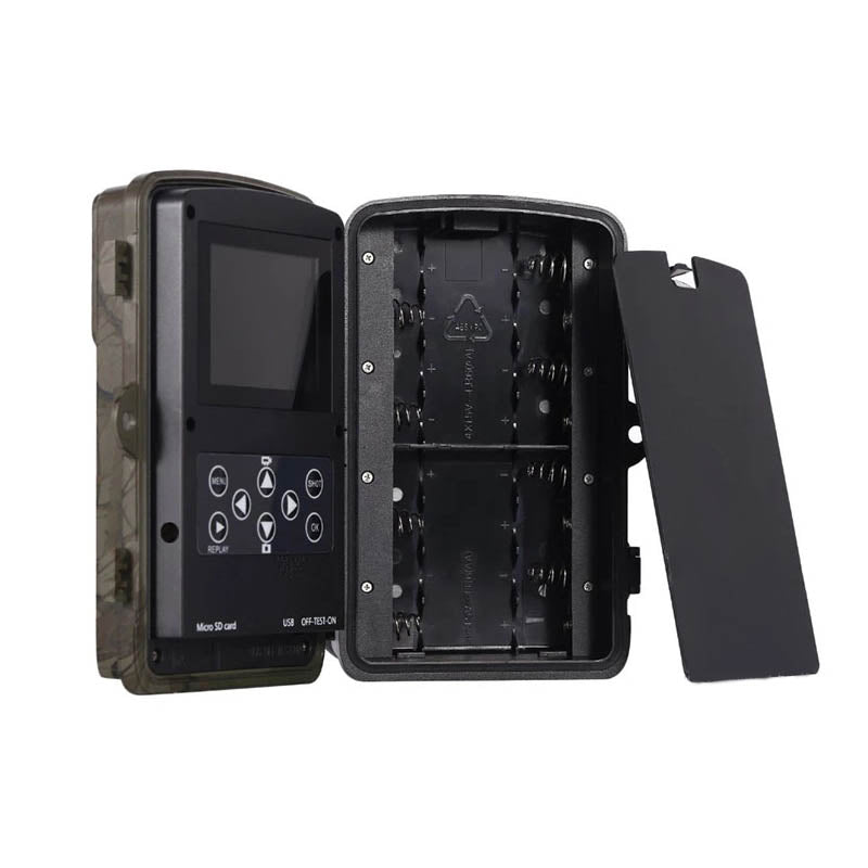piège photographique tr-81k gsm carte sd et connectique