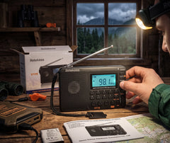 radio v115 de survie vue de profil