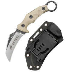 couteau karambit à lame fixe vue d'ensemble