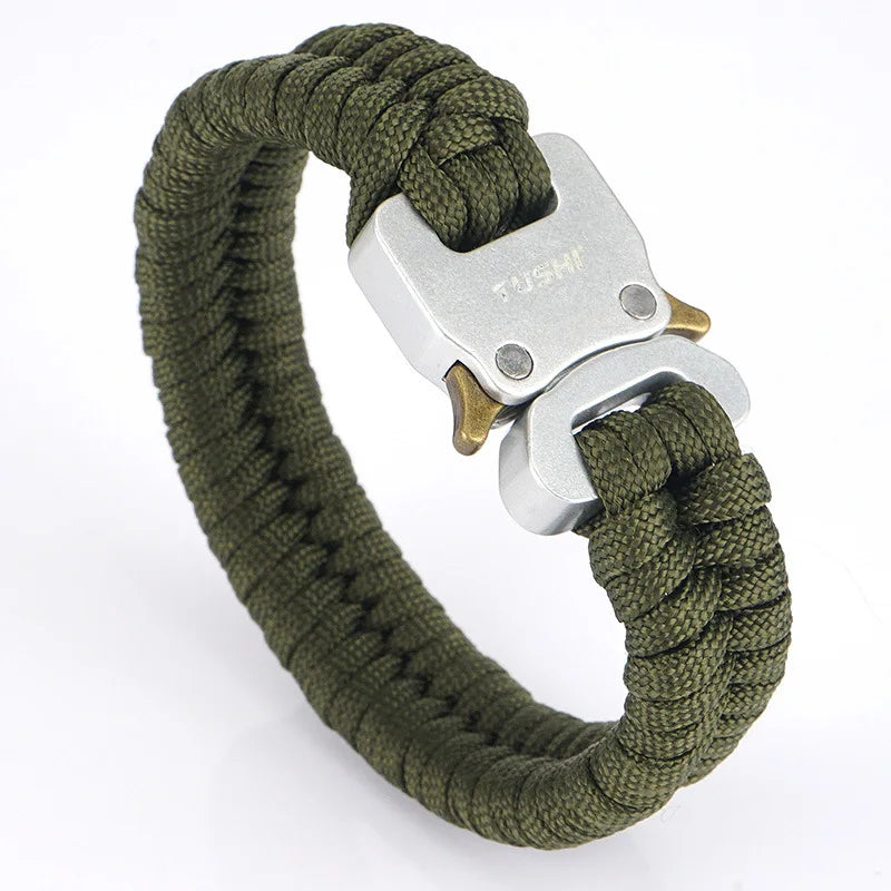 bracelet paracorde homme longueur réglable