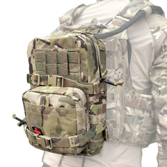 pack d'hydratation pour gilet tactique vue d'ensemble