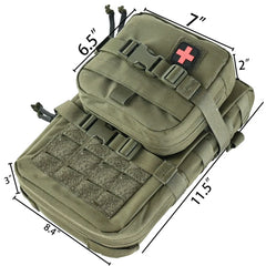 pack d'hydratation pour gilet tactique système molle