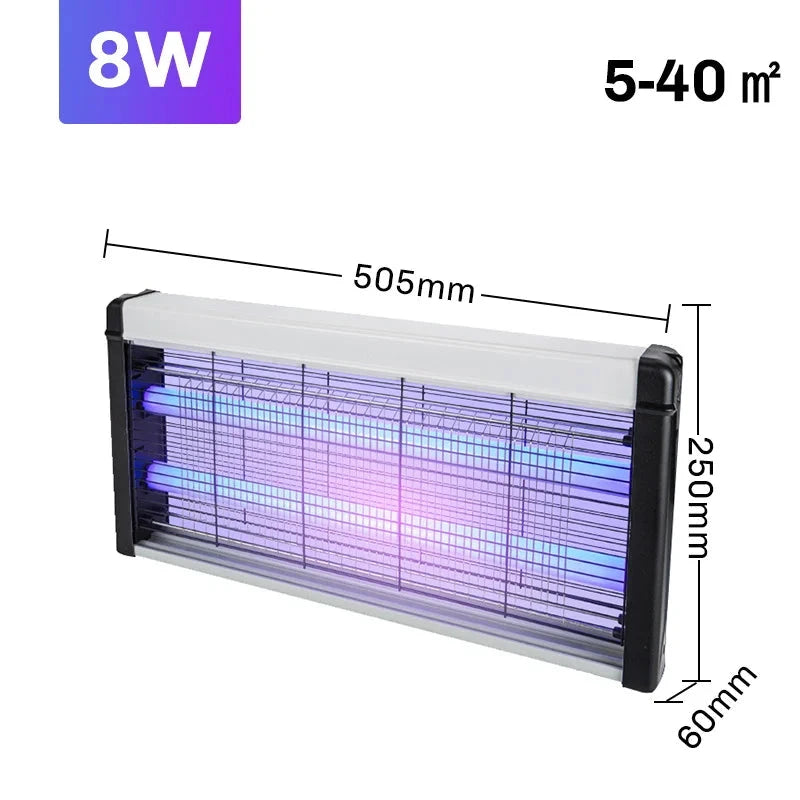 lampe anti-moustique vue de face