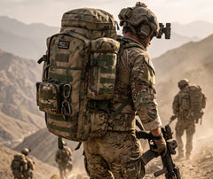 sac à dos militaire xxl porté sur le dos