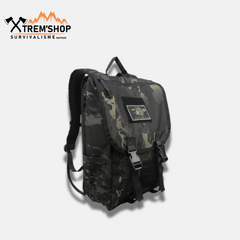 sac à dos de survivalisme militaire vue de face