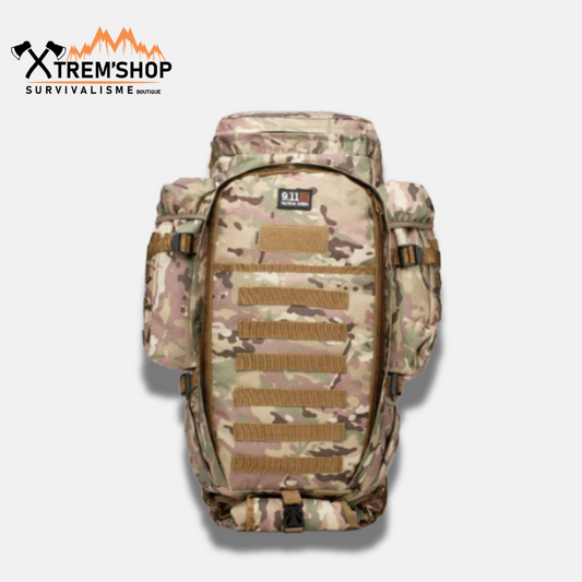 sac à dos grande capacité militaire vue d'ensemble