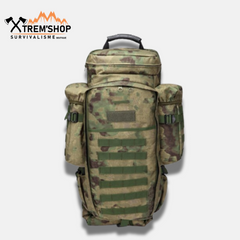 sac à dos grande capacité militaire vue de trois quarts