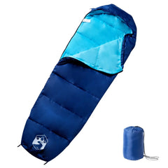 sac de couchage mummy coloris bleu