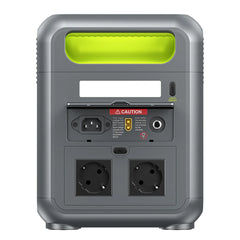 station d'alimentation portable fossibot f1200 ports de sortie