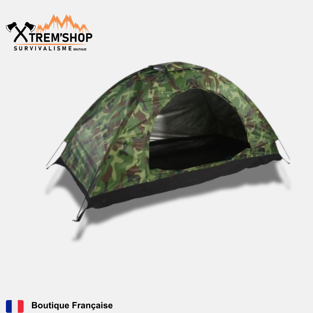 Tente militaire de survie