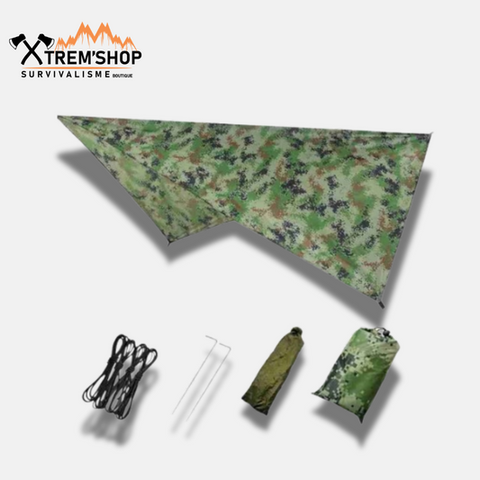 Toile camouflage militaire de survie
