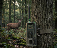 caméra de chasse tr-70s gsm vue de profil