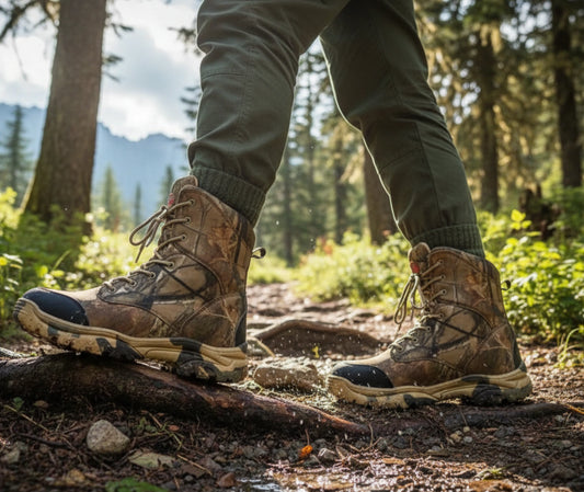 chaussure de trail randonnée vue de profil