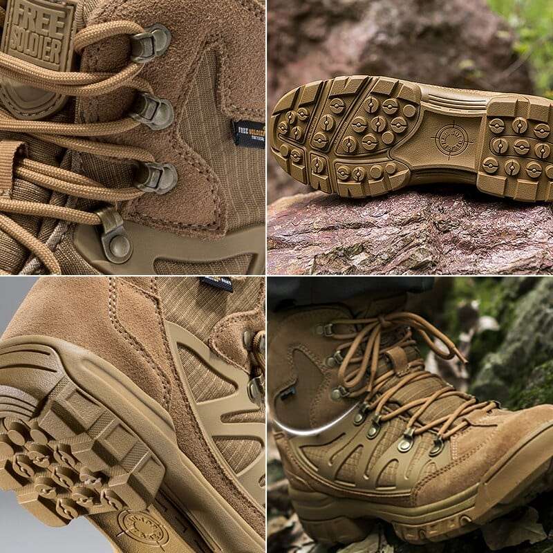 chaussure de marche randonnée homme vue d'ensemble