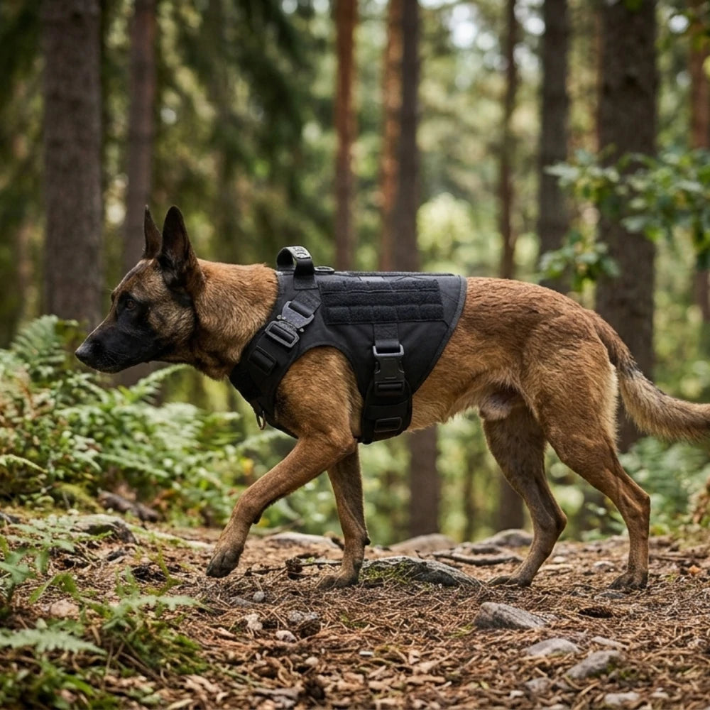 Harnais et Laisse Tactique Chien