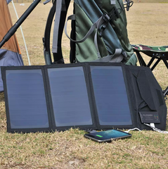 panneau solaire nomade allpowers en randonnée