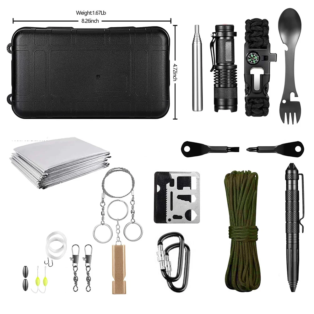 Kit de survie bushcraft à petit prix