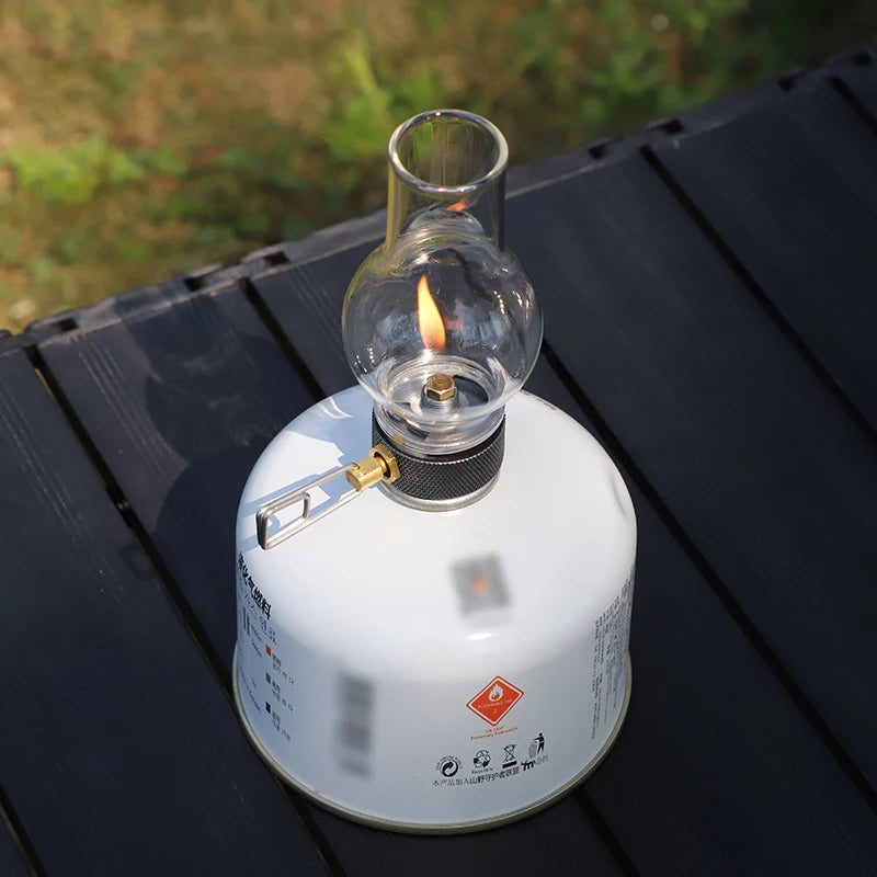 lampe à gaz portable de camping suspendue