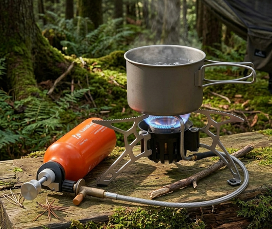 mini set de cuisson de survie en situation