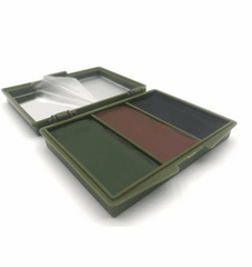 palette de maquillage militaire vue d'ensemble