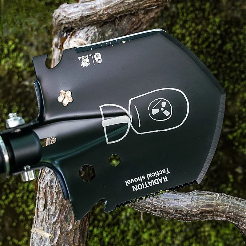 pelle pliante multifonctionnelle outils intégrés