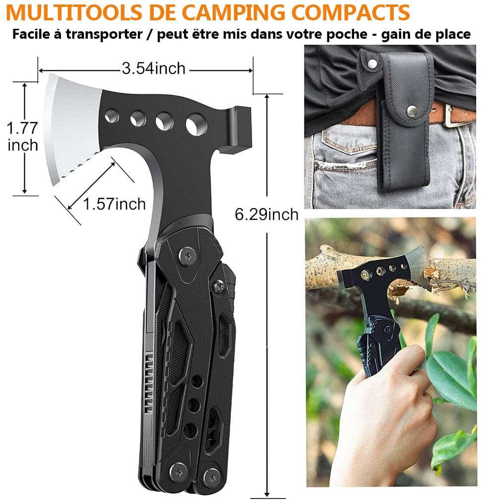 pince multifonctions survivalisme pince ouverte