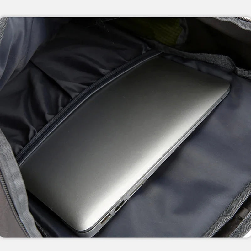 sac à dos de voyage 50l imperméable compartiments ouverts