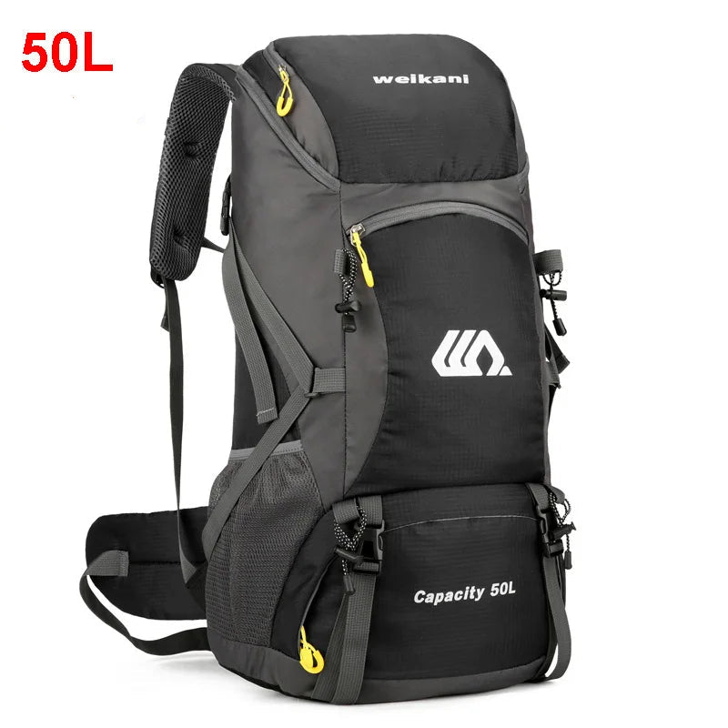 sac à dos de voyage 50l imperméable détail des sangles