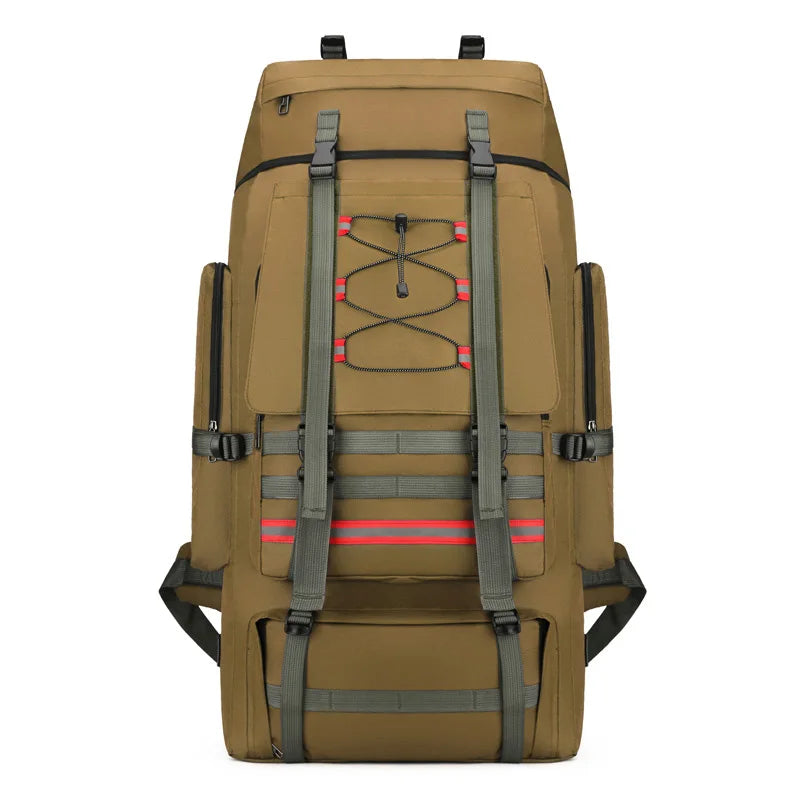 Sac à dos de randonnée 130L coloris kaki
