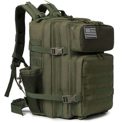 Sac à dos de survie 50L vert militaire détails