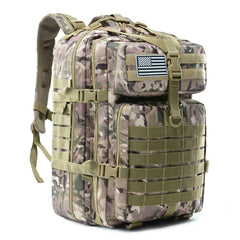 sac à dos survie ultra résistant coloris camouflage