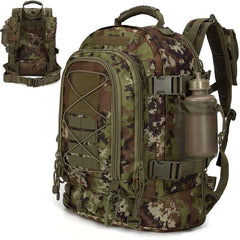 Sac à dos survivalisme 60L camouflage forêt