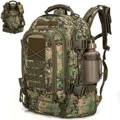 Sac à dos survivalisme 60L camouflage France