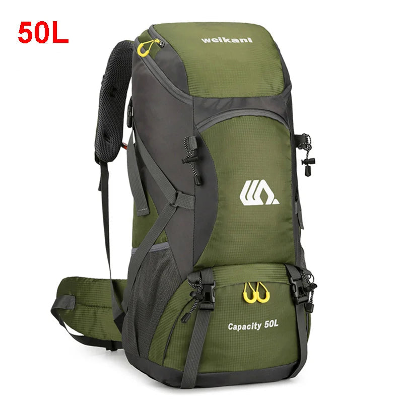 sac à dos de voyage 50l imperméable vue d'ensemble